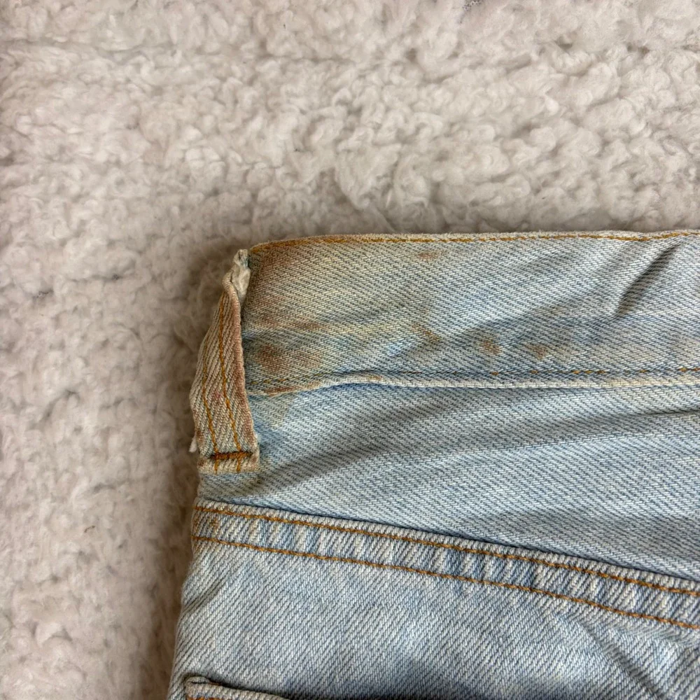 Vintage Levis 501xx Denim Jeans Made in USA Mens 33x30 (31x30) Button Fly